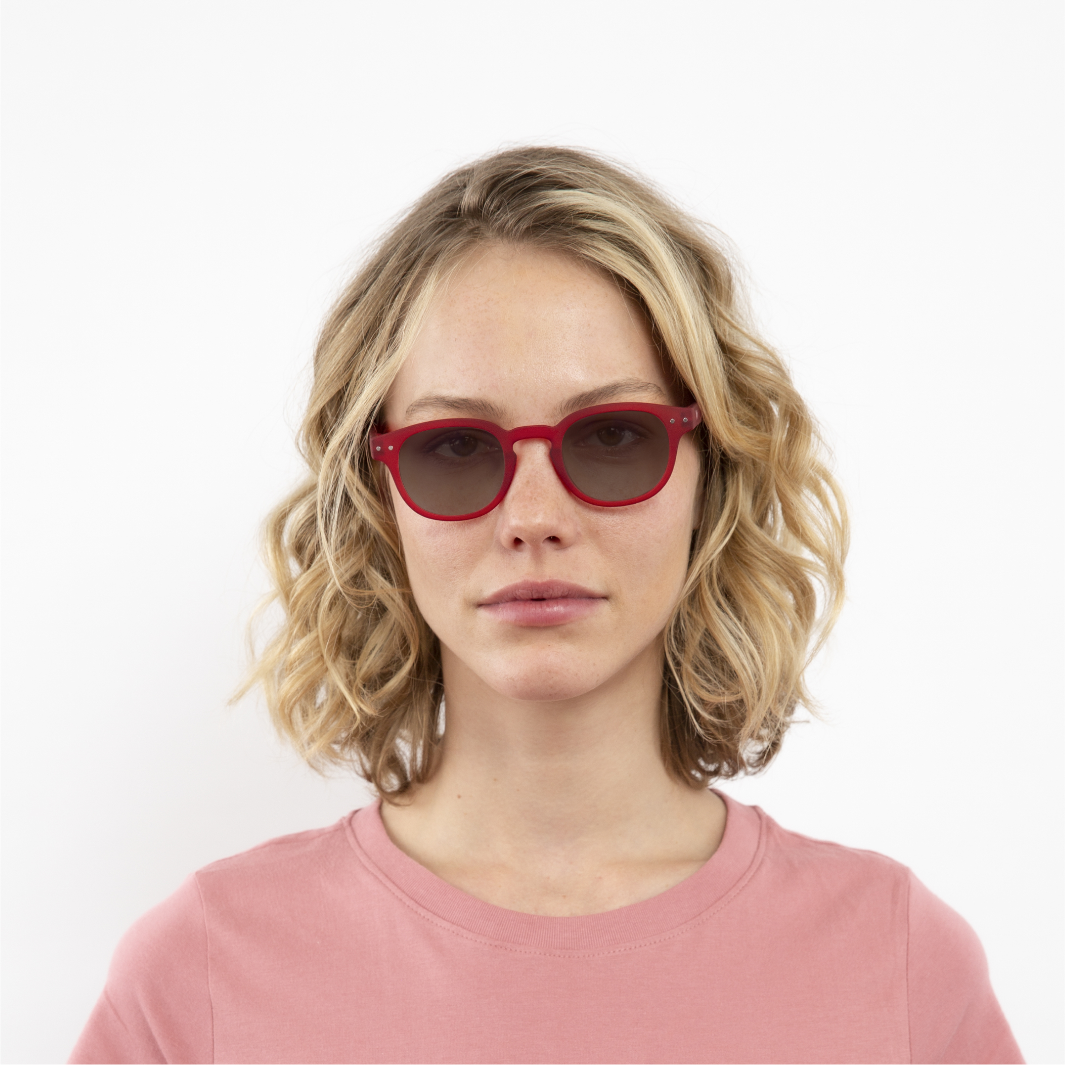 ochelari heliomati si tranzitie lentile maro femei anton rosie profil rama