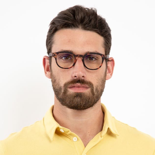 ochelari lumina albastra ochelari vedere bărbați - testoase - frontali